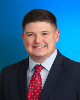 Connor Thimling, Consumer Lender, University Natchitoches, professional portrait