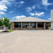 A ground level photo of the First Federal Bank of Louisiana Carlyss Branch located at 2940 Ruth St. in Sulphur, Louisiana.